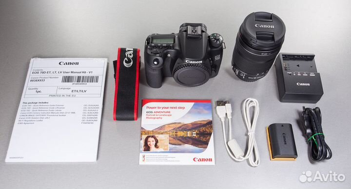 Фотоаппарат canon Eos 70d body бу 3525
