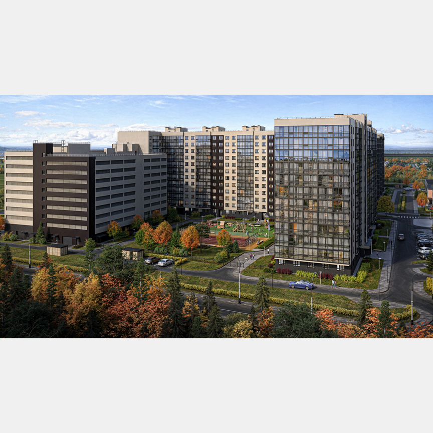 1-к. квартира, 38 м², 9/12 эт.