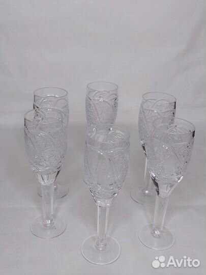 Хрустальные рюмки СССР