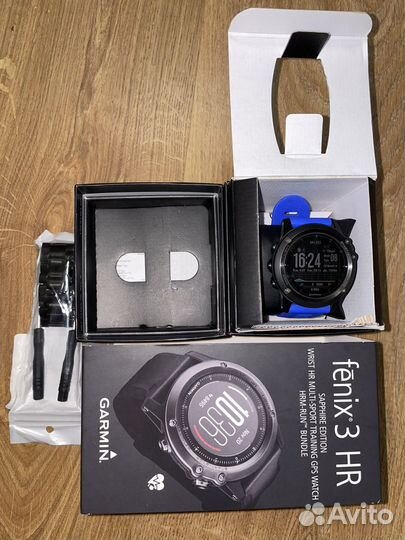 Garmin fenix 3 HR saphire edition