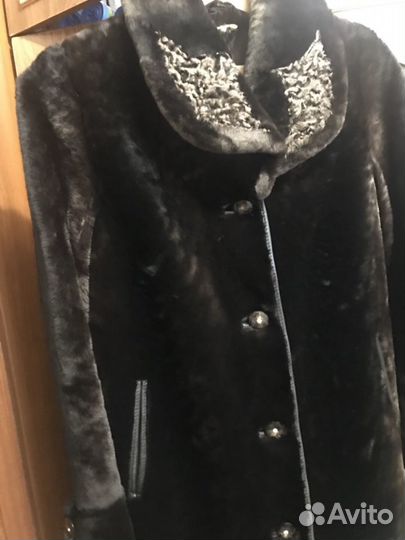 Шуба мутон