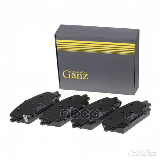 Колодки передние ganz GIJ09230 GIJ09230 ganz