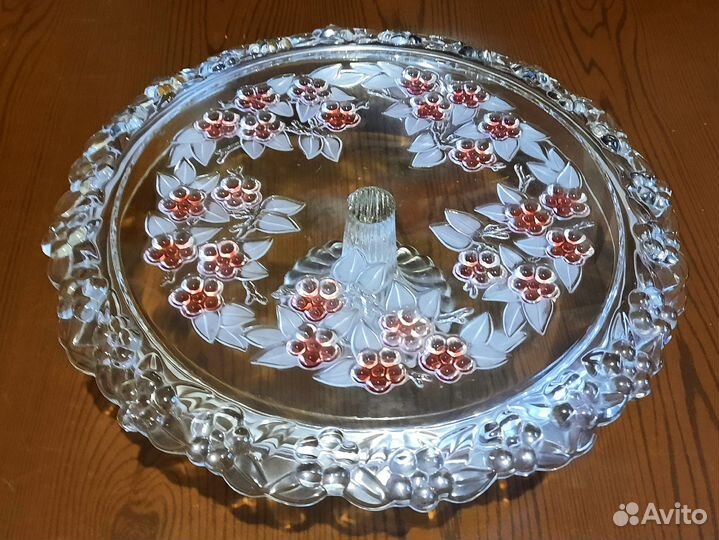 Tортовница Carmen Satin Rose Walthеr Glаs Германия