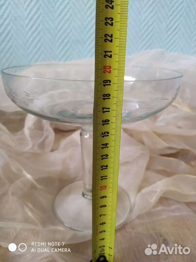 Ваза для фруктов на ножке СССР