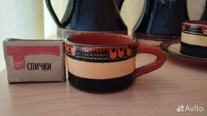 Сервиз кофейный новый Болгария