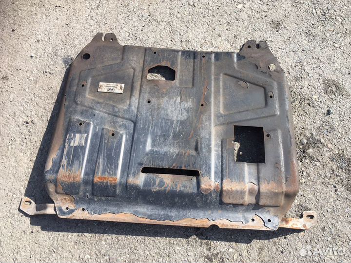 Защита поддона Hyundai Solaris