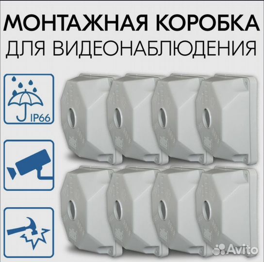 Монтажная коробка для видеокамер SP-BOX 130