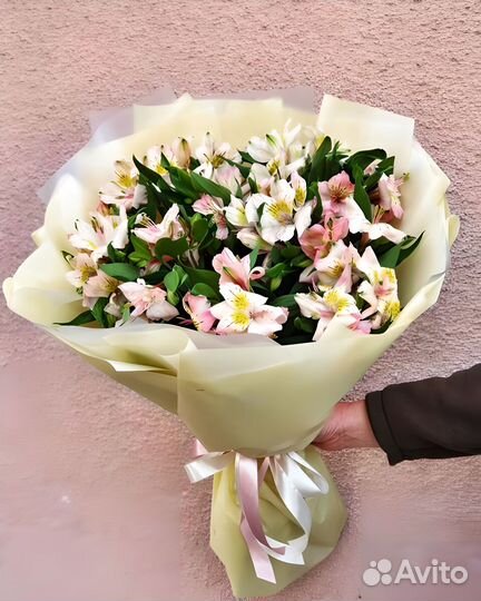 Альстромерии Девушке. Цветочный Подарок