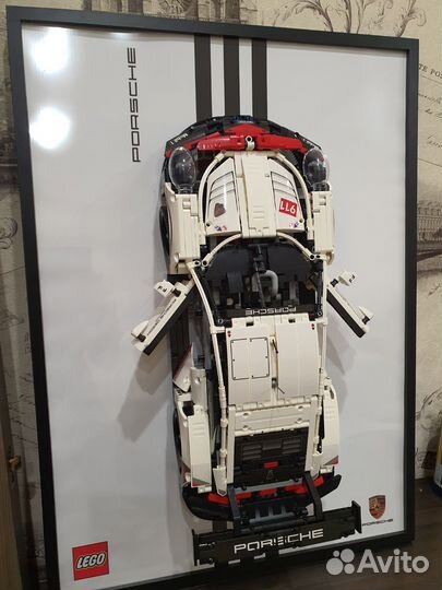 3Д Картина Porsche 911 RSR lego