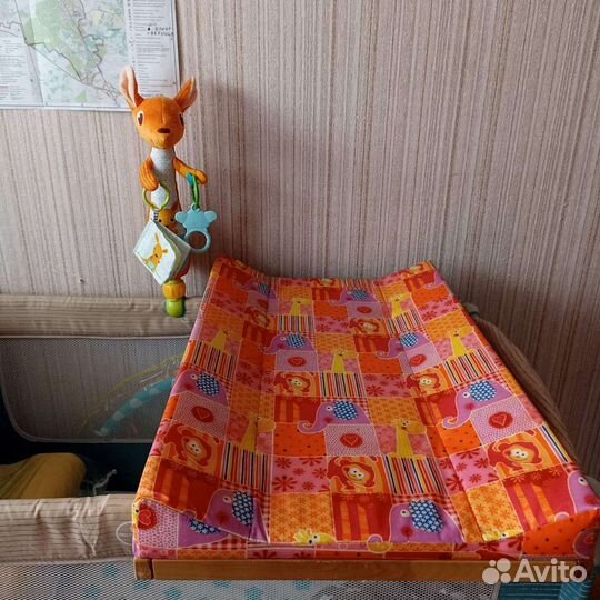 Пеленальная доска горка для купания игровой коврик