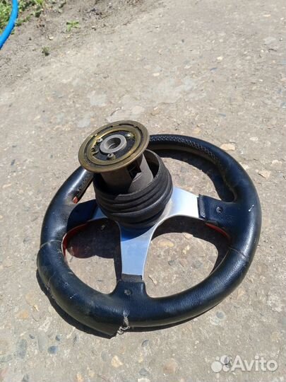 Спортивный руль на ваз