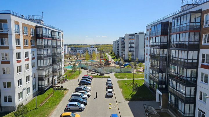 1-к. квартира, 44 м², 3/6 эт.