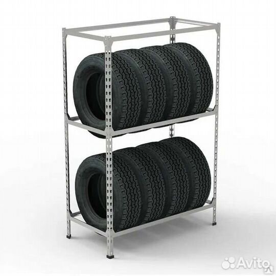 Стеллаж для хранения колес