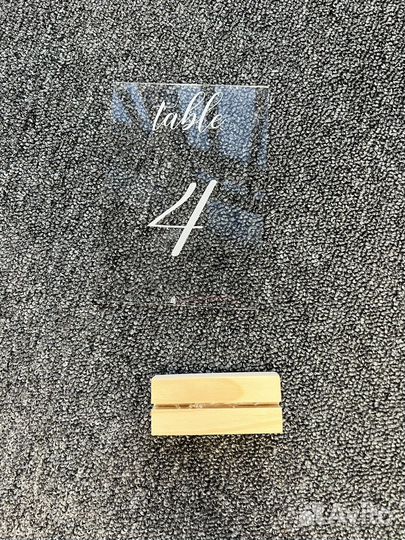 Номерки на столы