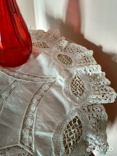 Винтажные салфетки вязанные большие.Ришелье