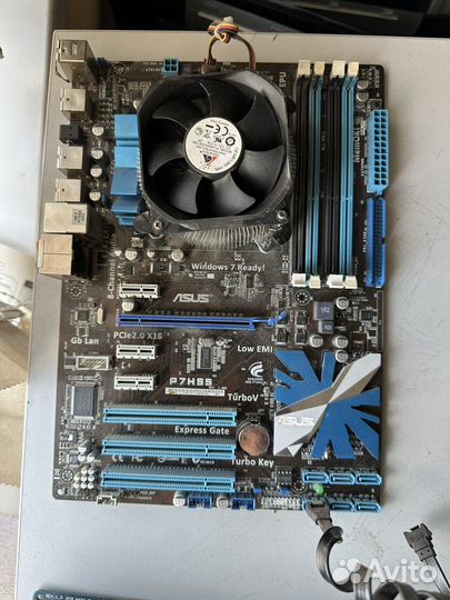 Материнская плата asus p7h55
