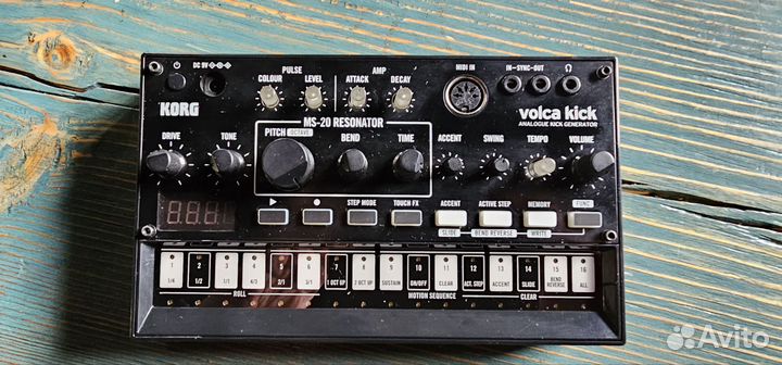 Korg volca beats, fm 2, kick, bass, nubass