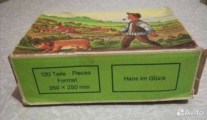 Пазлы винтаж ГДР