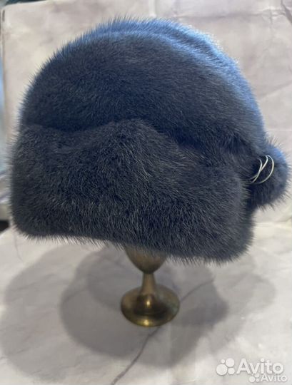Шапка норковая новая женская