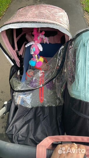 Bugaboo donkey 2 duo для погодок