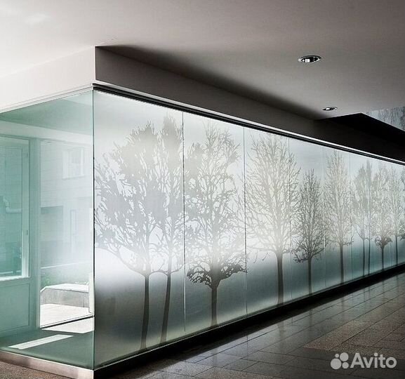 Экраны из стекла с фотопечатью