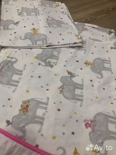 Постельное белье в кроватку 120*60