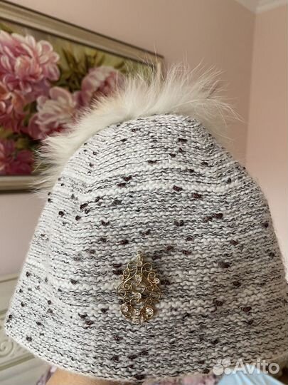 Шапка женская вязаная новая