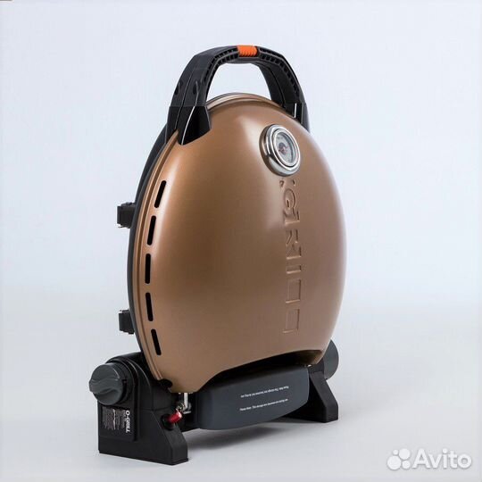 Портативный газовый гриль O-Grill 700T (золотой)