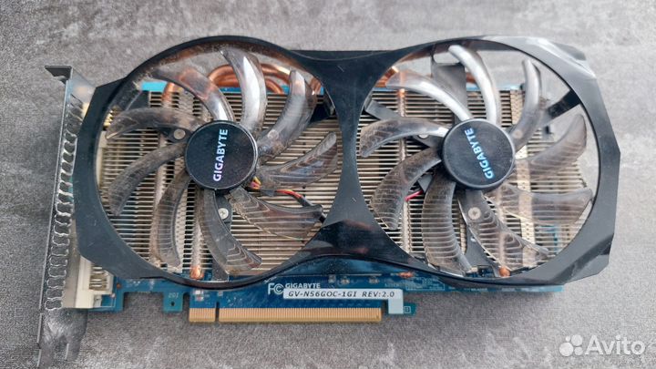 Видеокарта gigabyte GeForce GTX 560 1 Гб gddr5