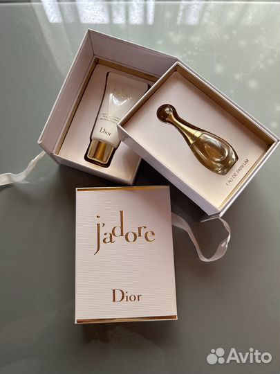 Dior jadore набор миниатюр