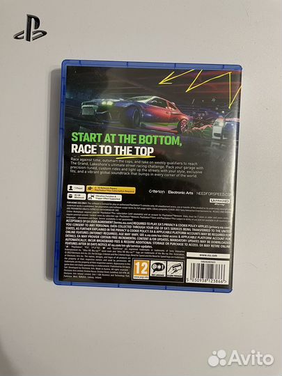 NFS Unbound PS5 диск