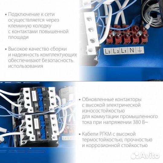 Электрическая тепловая пушка зубр 15 кВт тп-П15