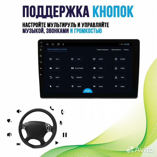 Магнитола Toyota Verso M series Android