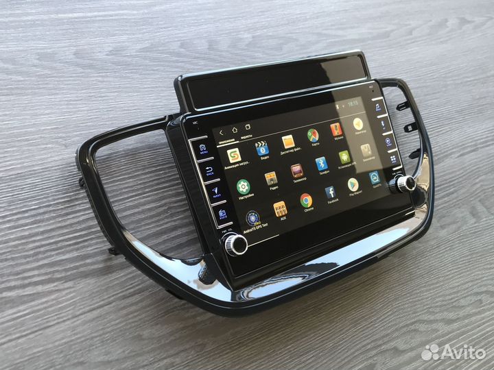 Магнитола Hyundai Solaris + физ.кнопки