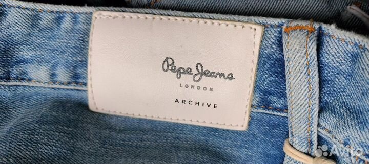 Джинсы новые Pepe Jeans длина 32 талия 30