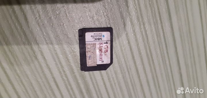 1 Gb карта памяти MMC