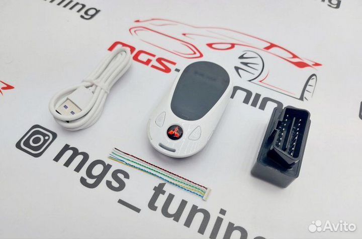 Смарт ключ Митсубиси дизайн Mercedes new белый