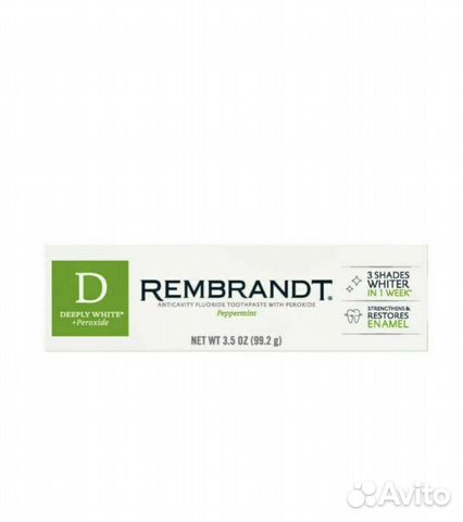 Зубная паста Rembrandt Deeply White Peroxide