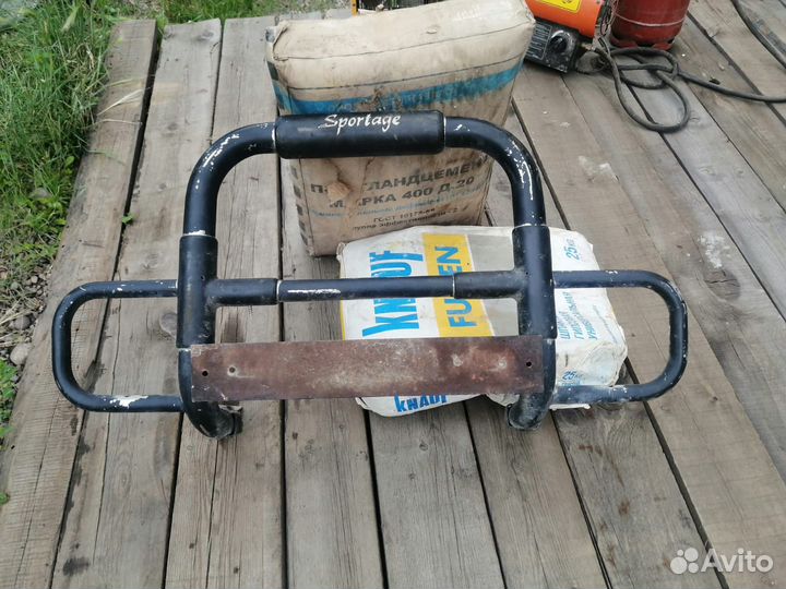 Кенгурятник на kia sportage 1