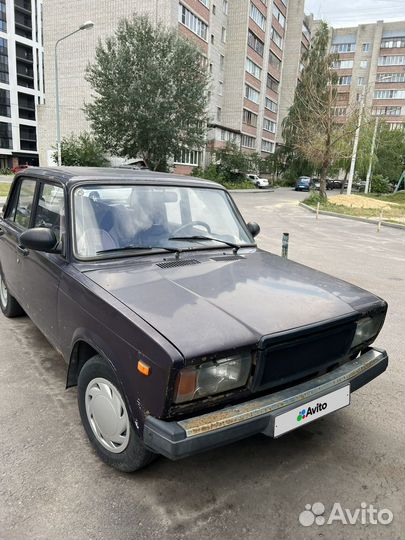 ВАЗ 2107 1.5 МТ, 2009, битый, 96 000 км