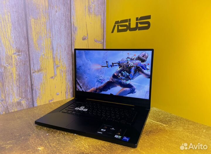 Игровой ноутбук Asus / Core i7 / RTX 3050 / SSD