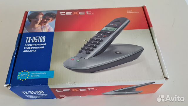 Беспроводной радиотелефон Texet TX-D5100 купить в Санкт-Петербурге ...