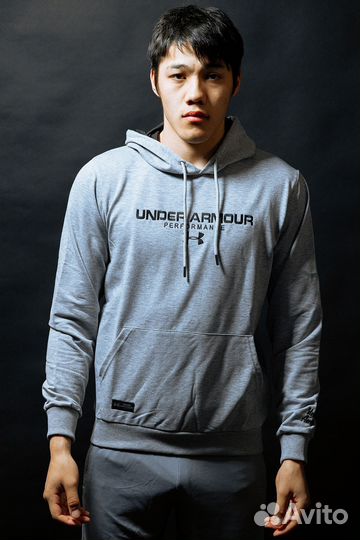 Кофта худи Under Armour silver