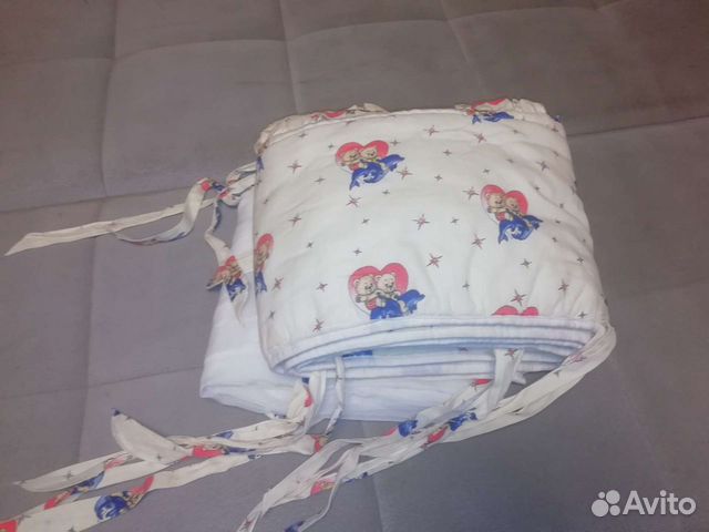 Бампер на кроватку