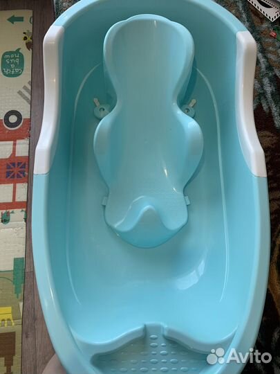Ванночка для купания с горкой