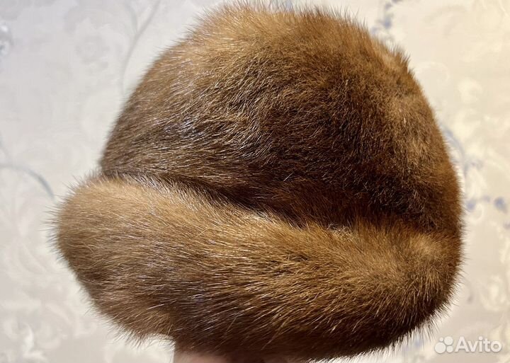 Шапка норковая женская