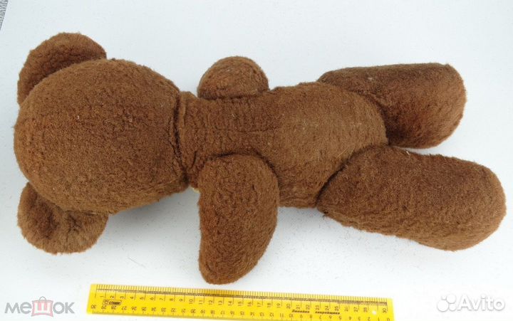 Плюшевый мишка СССР 50-х гг. Опилки. 50 см