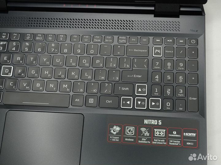 Ноутбук Acer Nitro 5 AN515 RTX 4050 / i7 12700H