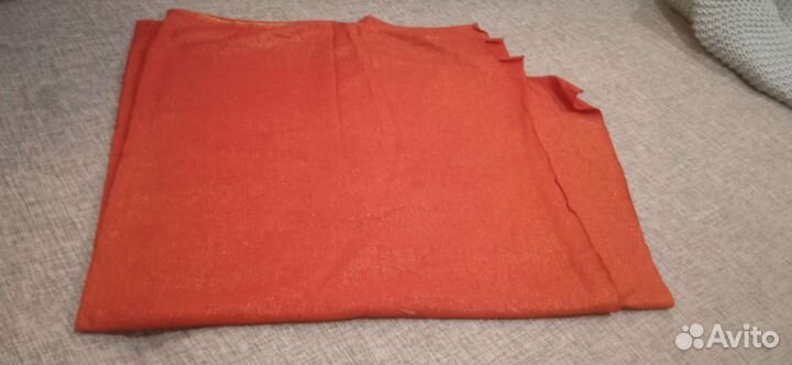 Ткань отрез трикотаж люрекс