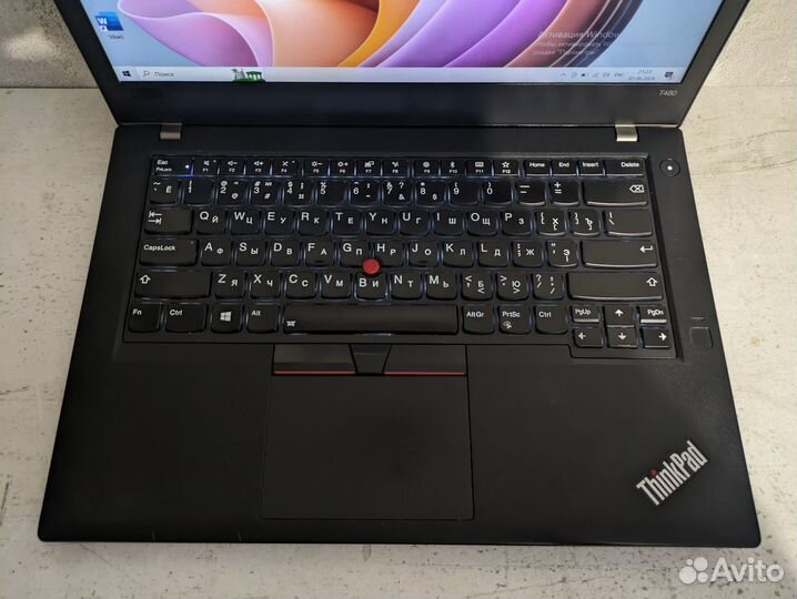 Ноутбук Lenovo ThinkPad T480 i5-8gen/16gb/SSD